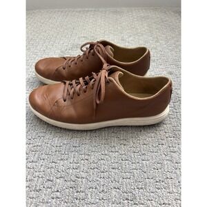 Cole Haan Grand Crosscourt II Mens Size 11 Brown Casual Classic‎ Shoes Sneakers